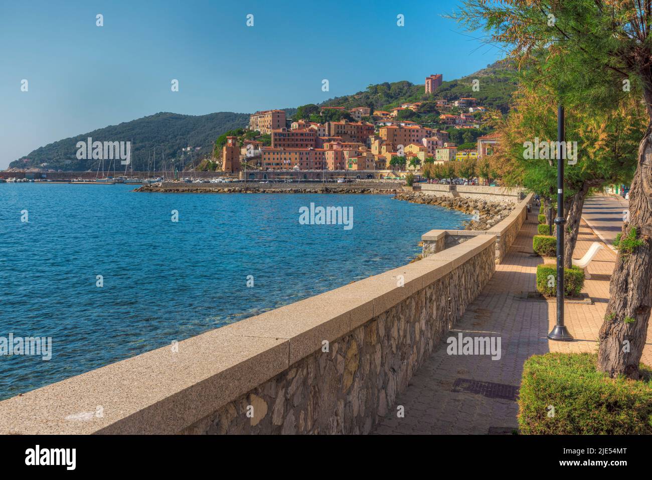 Rio Marina, Rio, Elba, Toscana, Italia Foto Stock