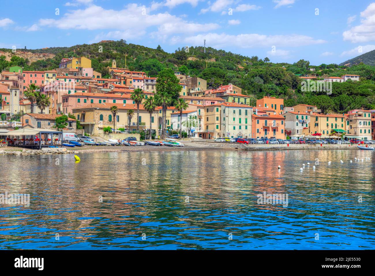 Rio Marina, Rio, Elba, Toscana, Italia Foto Stock