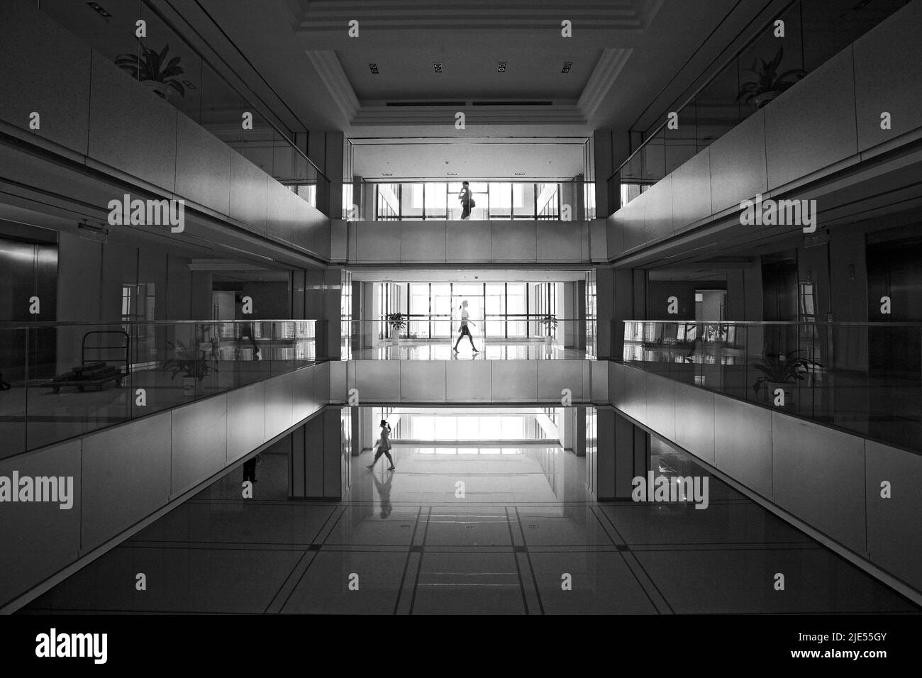 Zhejiang ningbo uffici commerciali Foto Stock