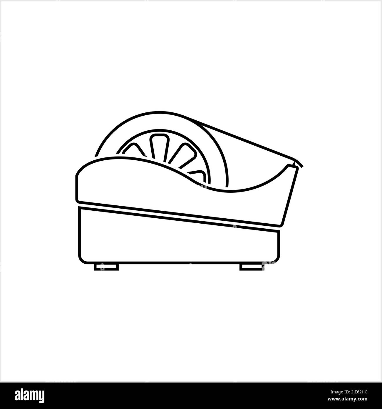 Icona distributore nastro, icona supporto nastro adesivo Illustrazione grafica vettoriale Illustrazione Vettoriale