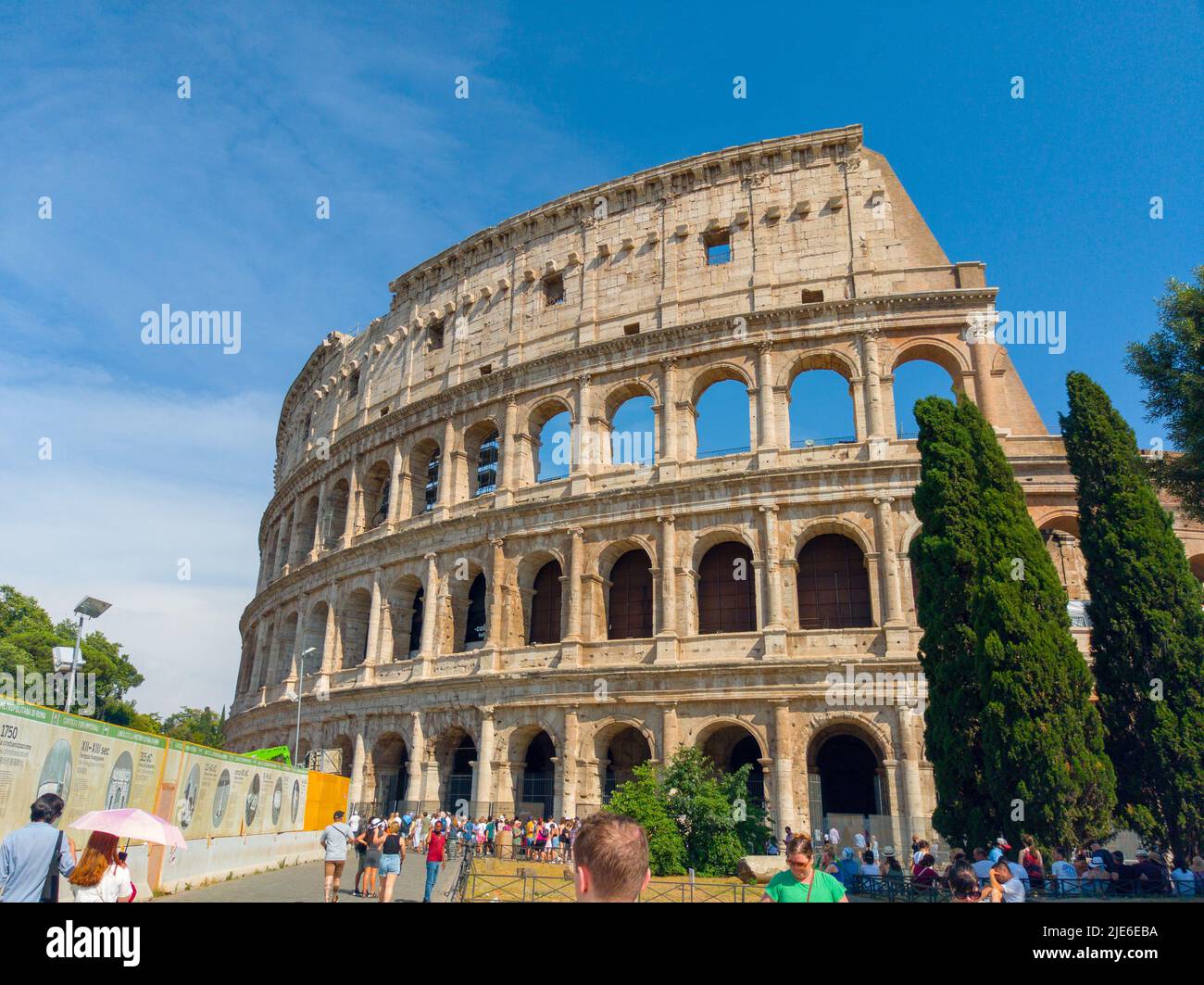 Colosseo Rome (girato da OnePlus Raw) Foto Stock