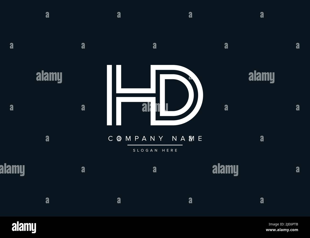 Alfabeto astratto lettera icona Logo HD Illustrazione Vettoriale