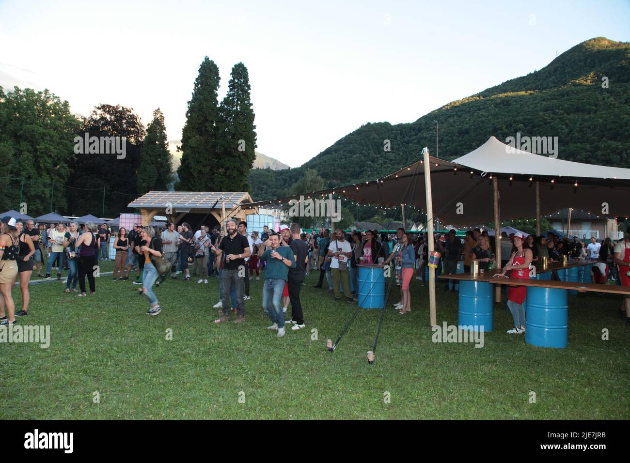 Festival Decapadiot Val d'Arc Aiguebelle Foto Stock