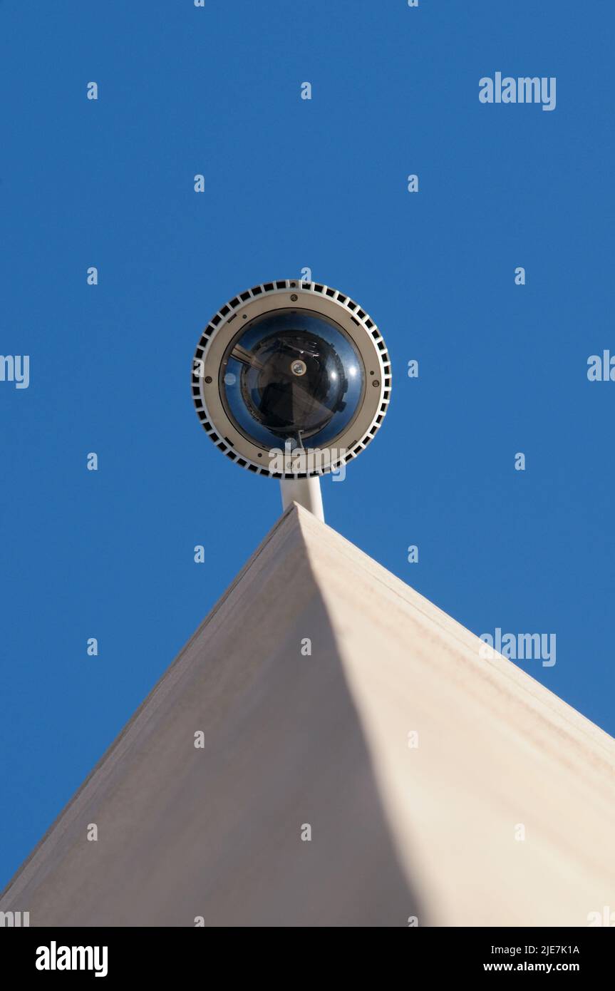 Telecamera di sicurezza/sorveglianza Foto Stock