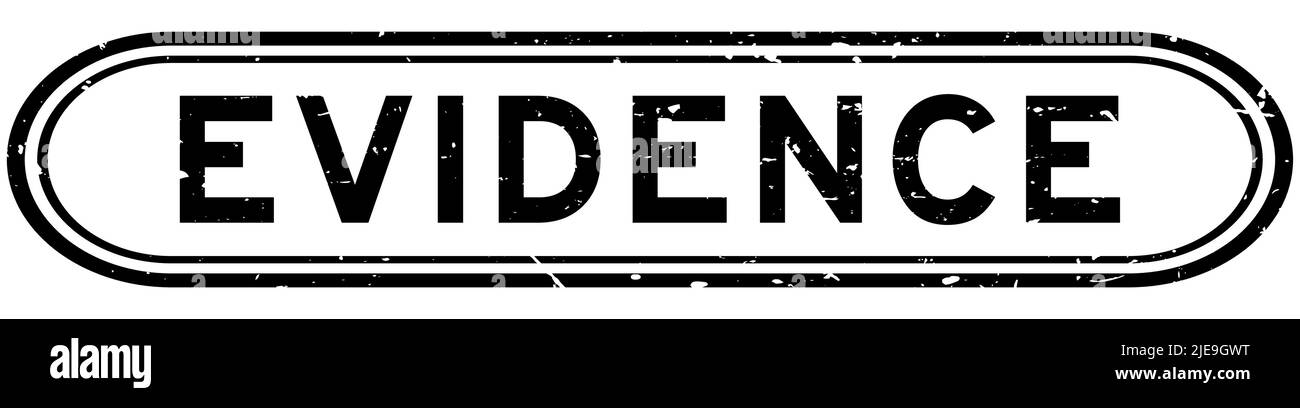 Grunge nero prova parola sigillo di gomma timbro su sfondo bianco Illustrazione Vettoriale