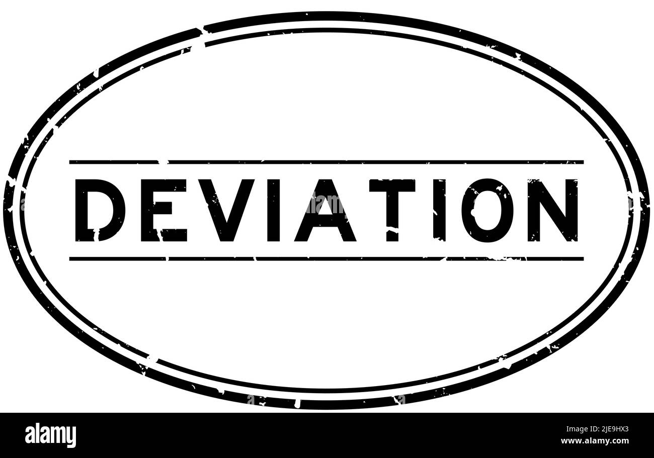 Grunge nero deviazione parola gomma timbro guarnizione su sfondo bianco Illustrazione Vettoriale