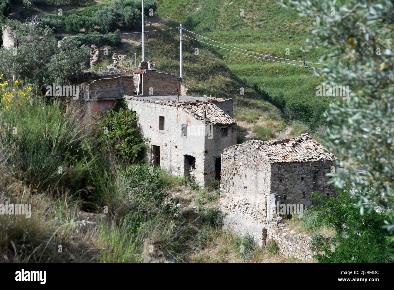 Perlupo Reggio Calabria - antiche rovine Foto Stock