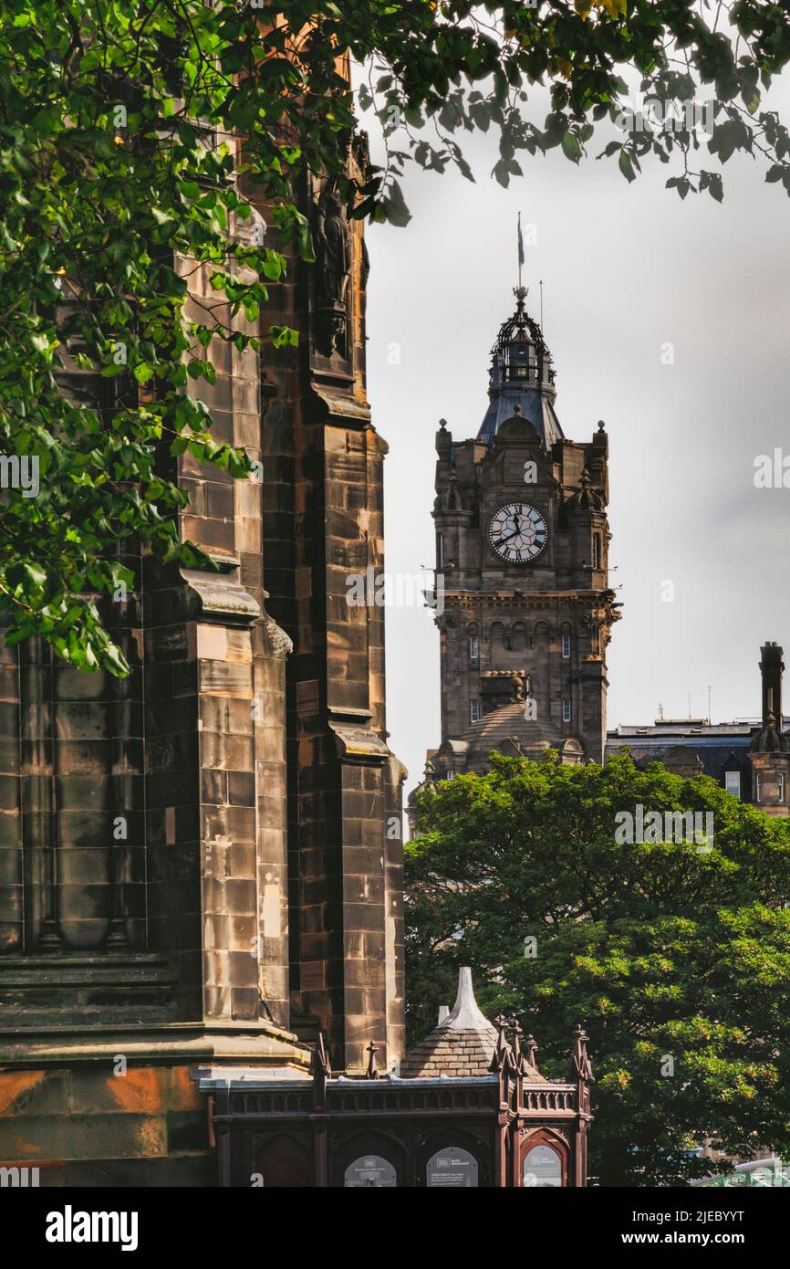 Edimburgo, la capitale della Scozia. Foto Stock
