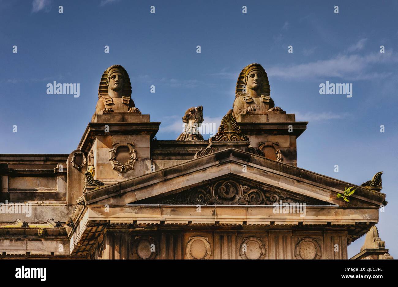 Edimburgo, la capitale della Scozia. Foto Stock