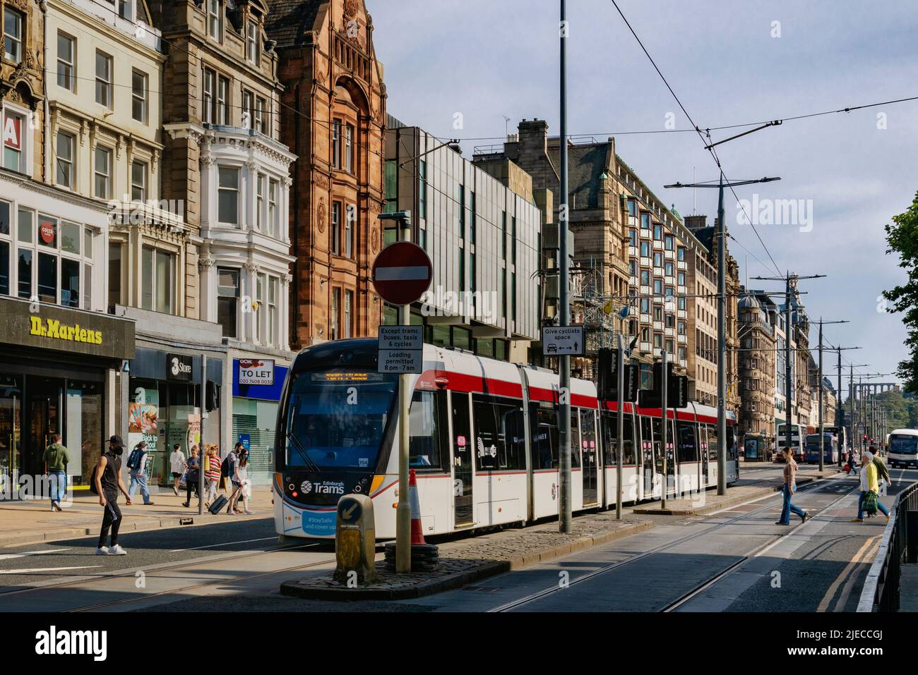 Edimburgo, la capitale della Scozia. Foto Stock