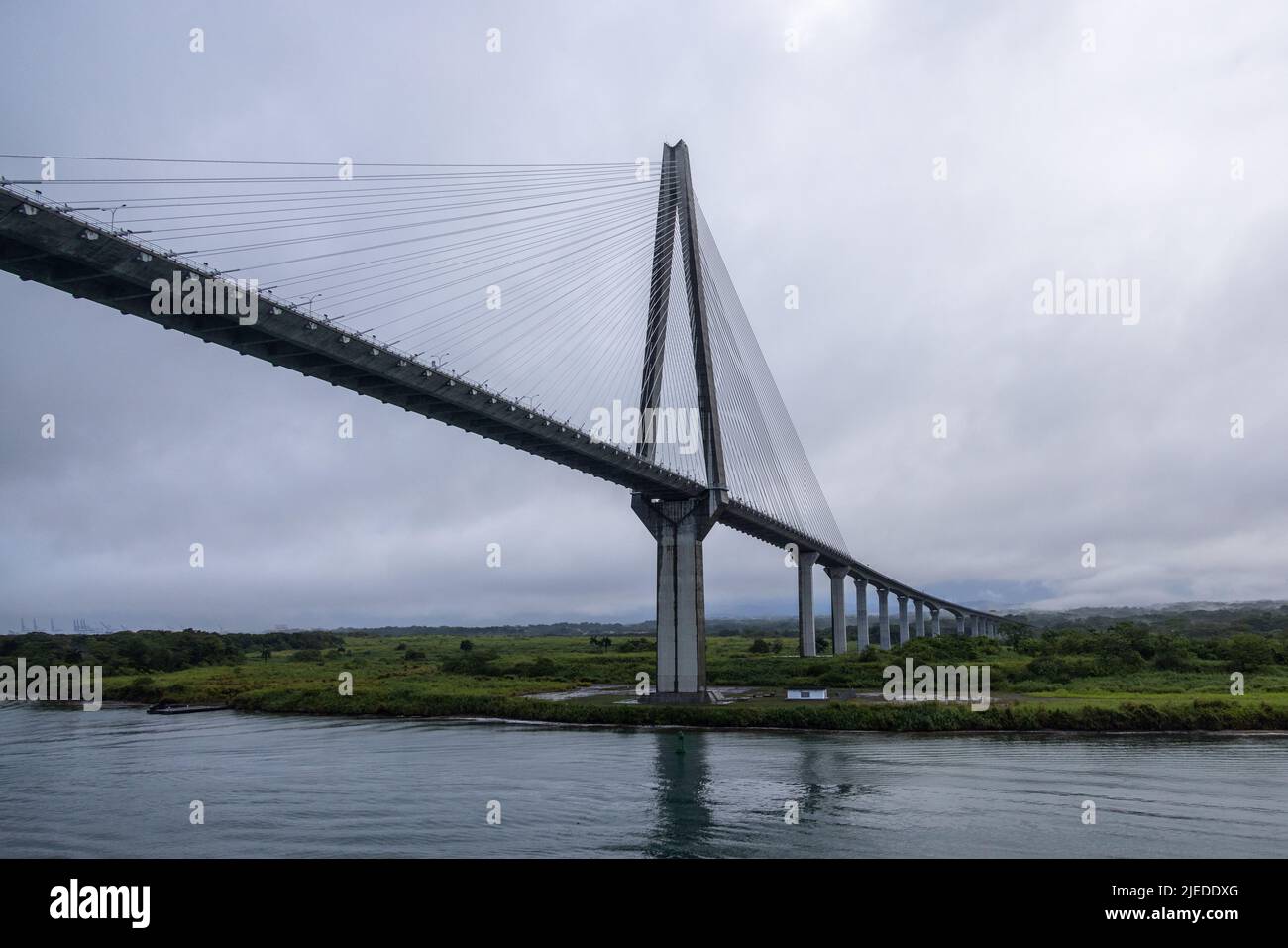 Ponte Puente Atlántico a Panama. Foto Stock