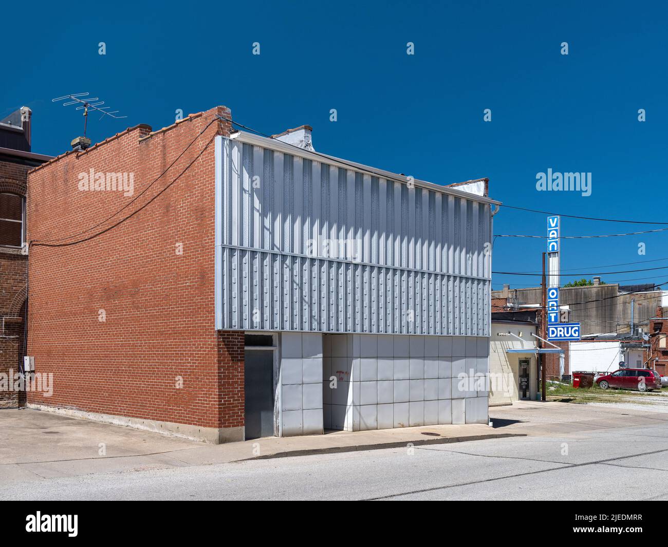 Edificio a Salem Missouri Foto Stock