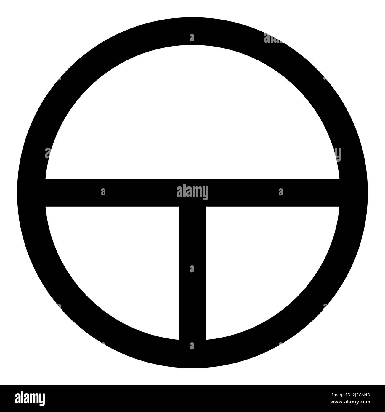 On Off simbolo pulsante Sign on sfondo bianco Illustrazione Vettoriale