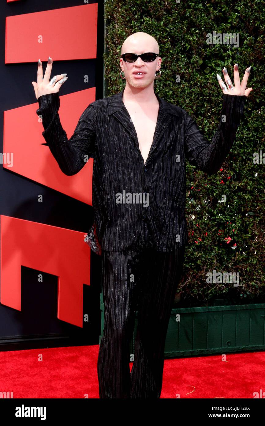 26 giugno 2022, Los Angeles, CA, Stati Uniti d'America: LOS ANGELES - 26 GIUGNO: Shaun Ross alla BET Awards 2022 Arrivi al Microsoft Theatre il 26 giugno 2022 a Los Angeles, CA (Credit Image: © Kay Blake/ZUMA Press Wire) Foto Stock