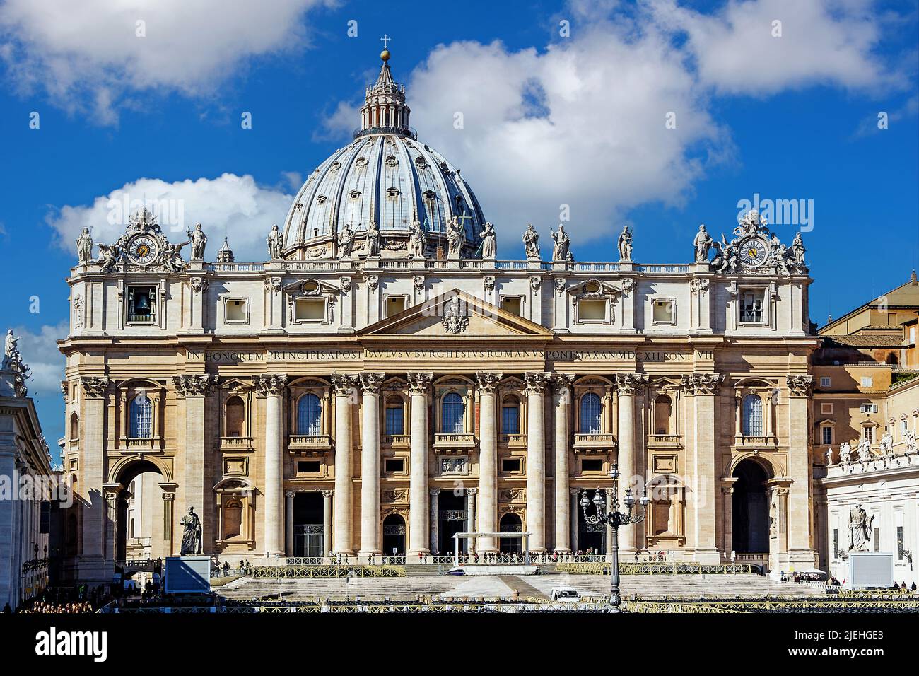 Italien, Rom, Petersdom, Vatikan Foto Stock