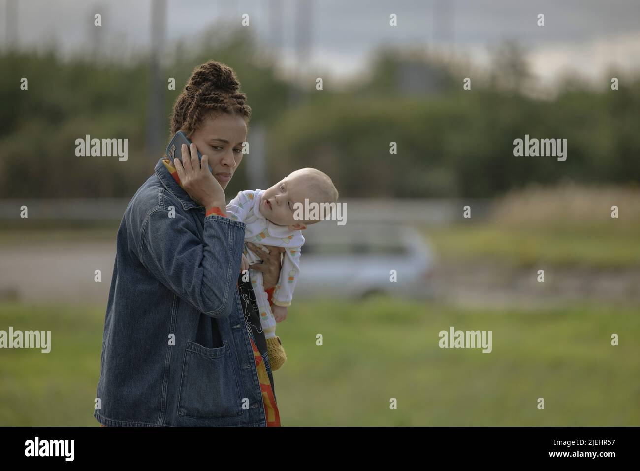 TV non ancora handout dal bambino. Nella foto: Michelle De Swarte come Natasha Williams. PA feature SHOWBIZ Scarica recensioni. Il credito dovrebbe essere: PA Photo/Sky UK Limited. Tutti i diritti riservati. ATTENZIONE: Questa immagine deve essere utilizzata solo per accompagnare la funzionalità PA SHOWBIZ Scarica le recensioni. Foto Stock