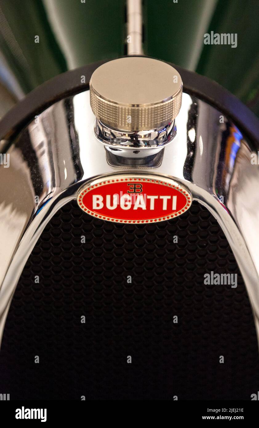 Piccola auto Bugatti Foto Stock