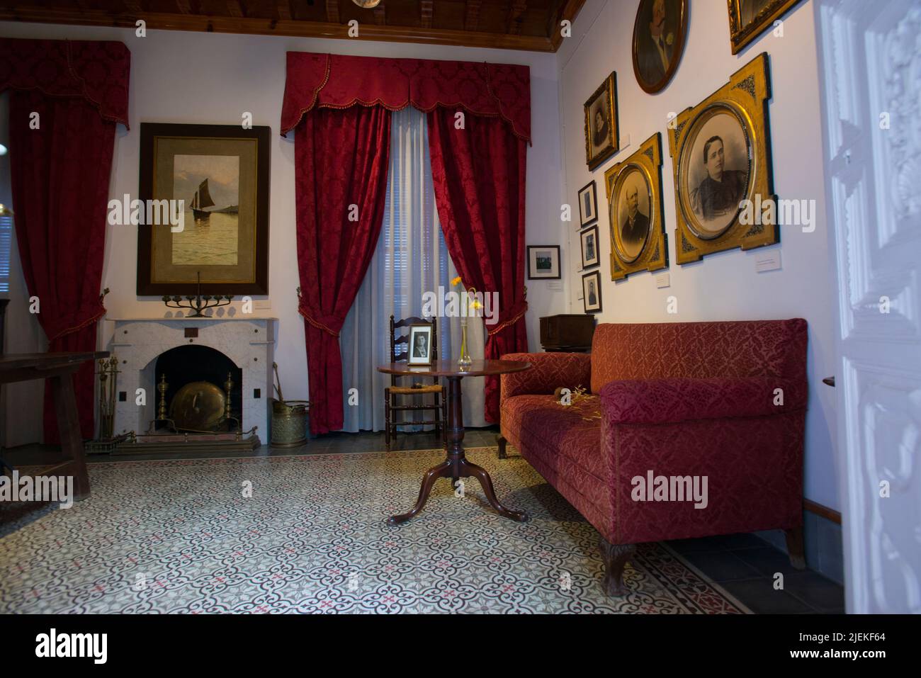 Zenobia e Juan Ramón Jiménez Casa Museo, Moguer Foto Stock