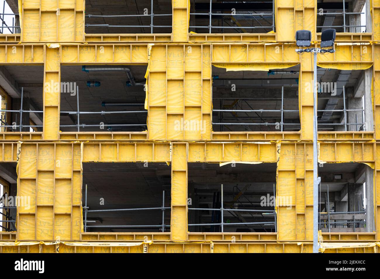 Nuovo edificio a Helmond, Paesi Bassi Foto Stock