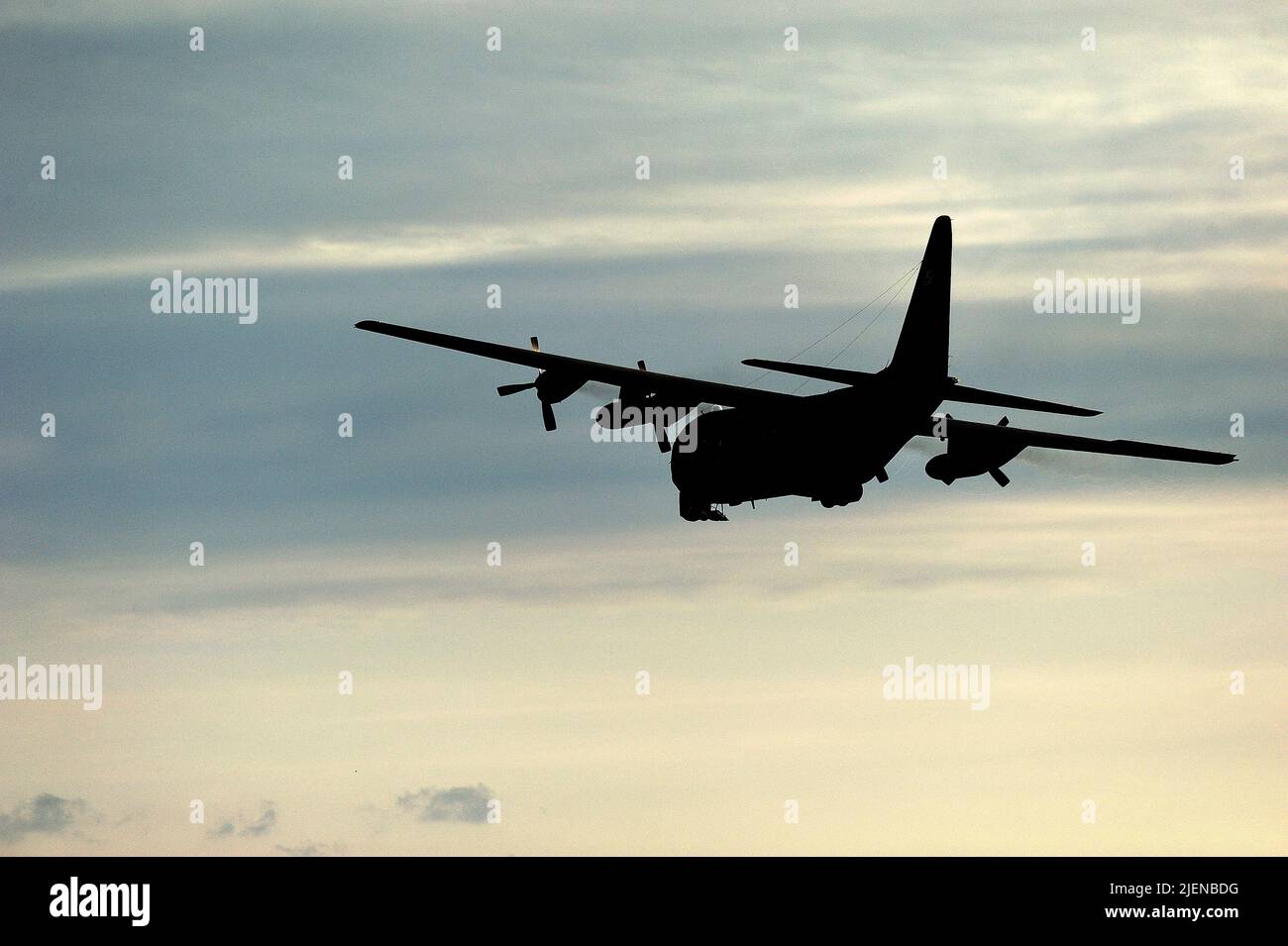 C-130H Hercules, Lockheed, trasporto militare, militare, trasporto aereo militare. Foto Stock