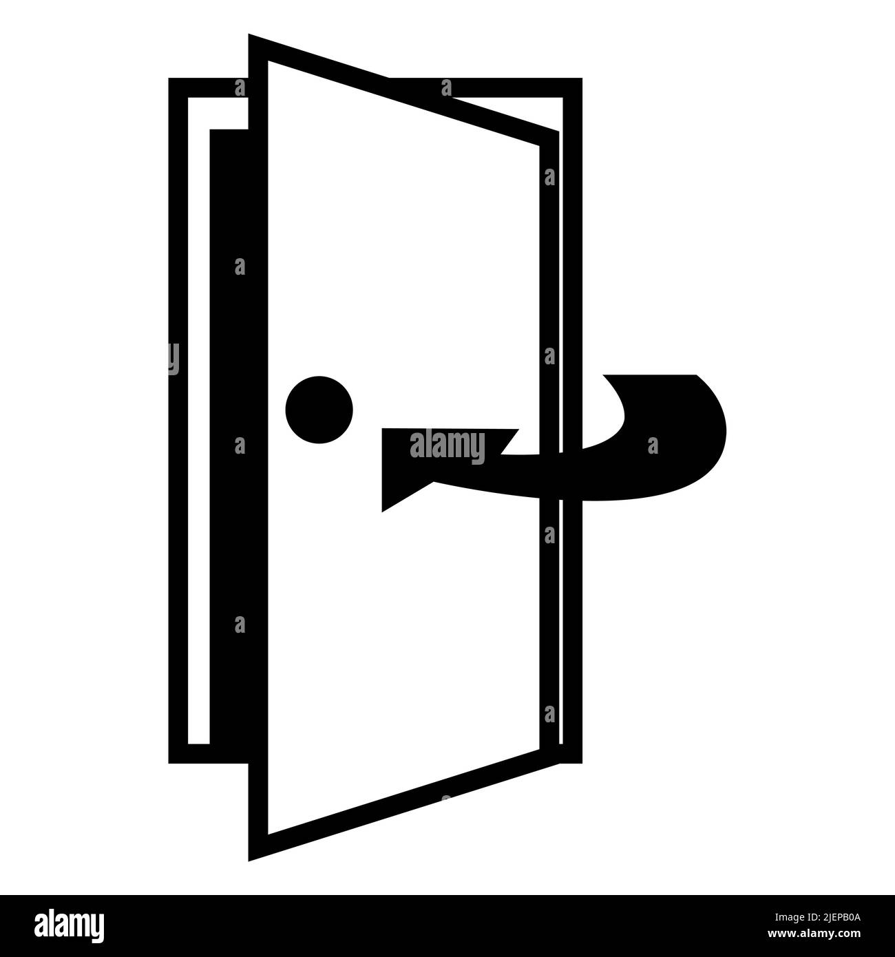 Mantieni porta chiusa simbolo di isolamento su sfondo bianco, illustrazione vettoriale EPS.10 Illustrazione Vettoriale Mantieni porta chiusa simbolo di isolamento su sfondo bianco, illustrazione vettoriale EPS.10 Illustrazione Vettoriale