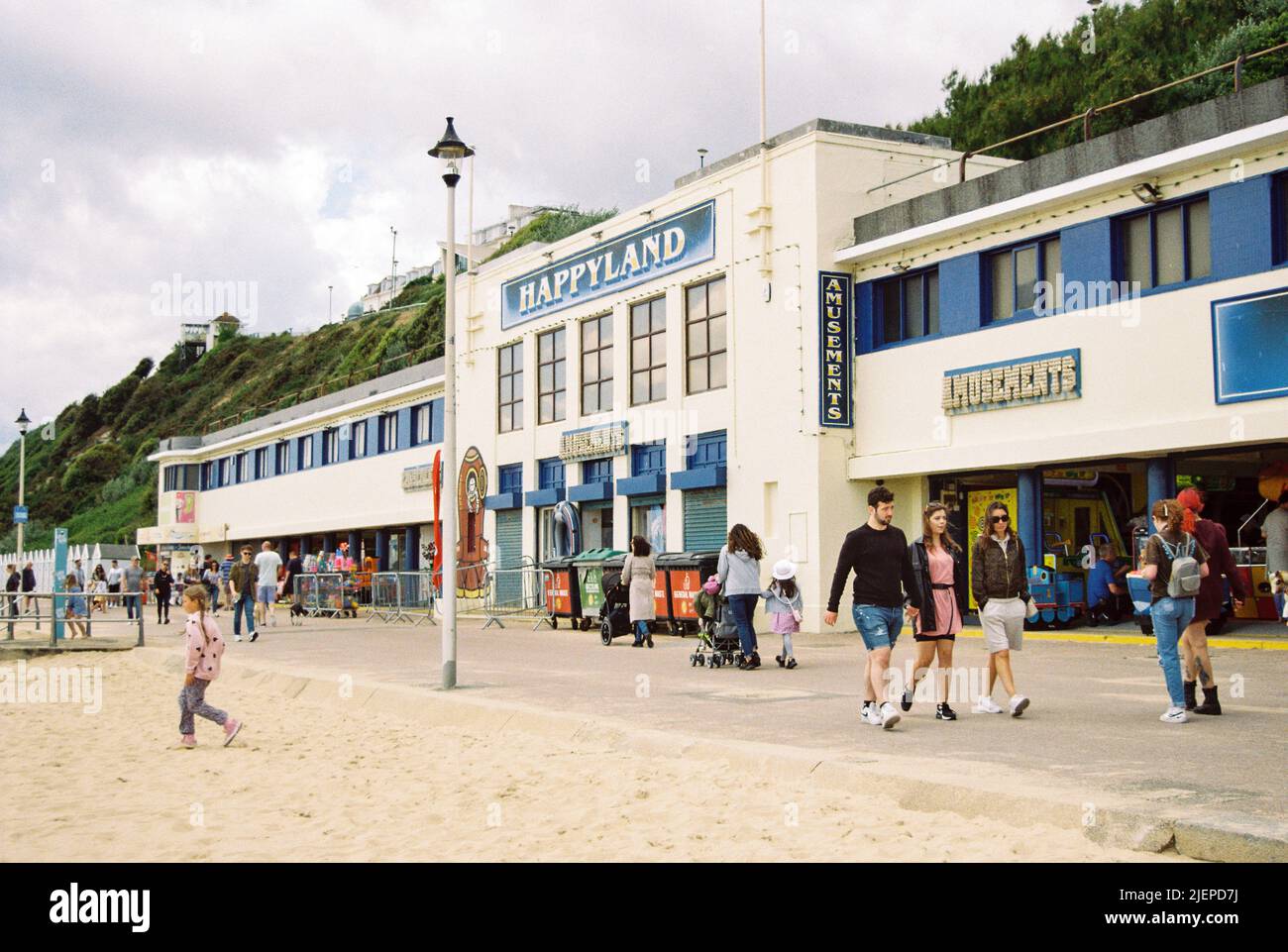 Happyland Arcade, Bournemouth, Dorset, Inghilterra, Regno Unito. Foto Stock