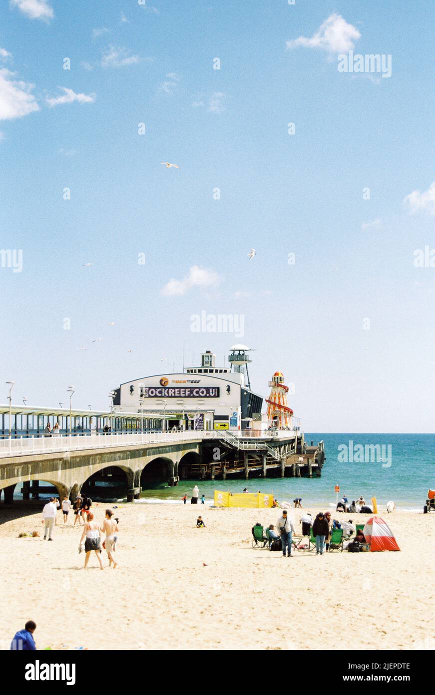 Bournemouth Pier , Dorset, Inghilterra, Regno Unito. Foto Stock