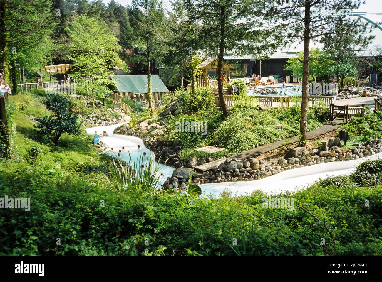 Center Parcs, Longleat, Wiltshire, Inghilterra, Regno Unito. Foto Stock