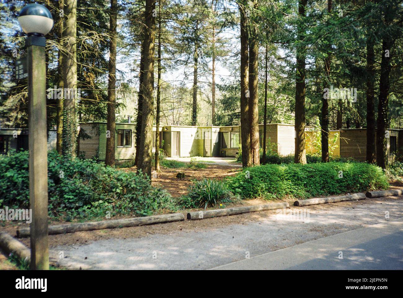 Alloggi per vacanze a Centre Parcs, Longleat, Wiltshire, Inghilterra, Regno Unito. Foto Stock