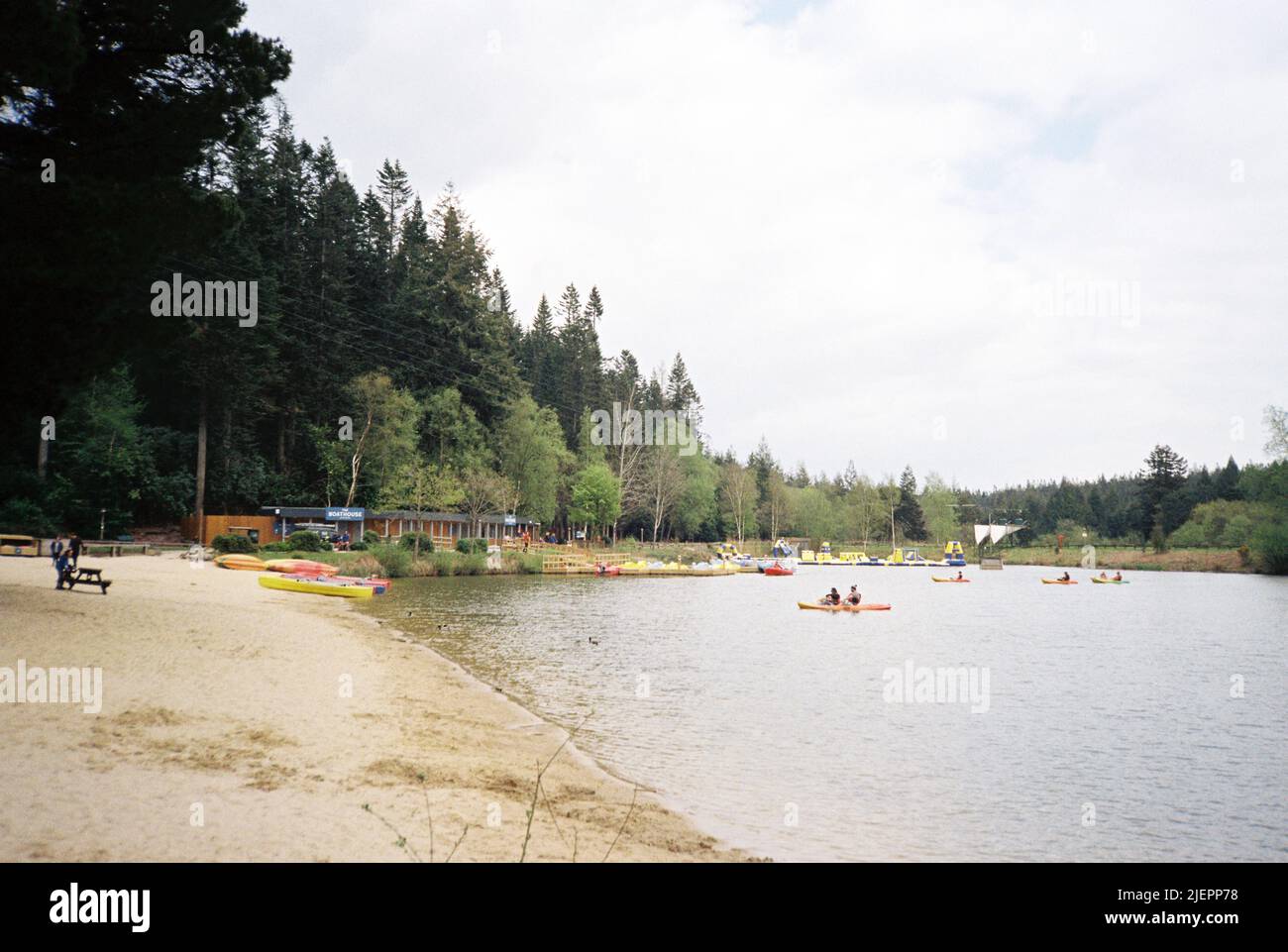 Center Parcs, Longleat, Wiltshire, Inghilterra, Regno Unito. Foto Stock