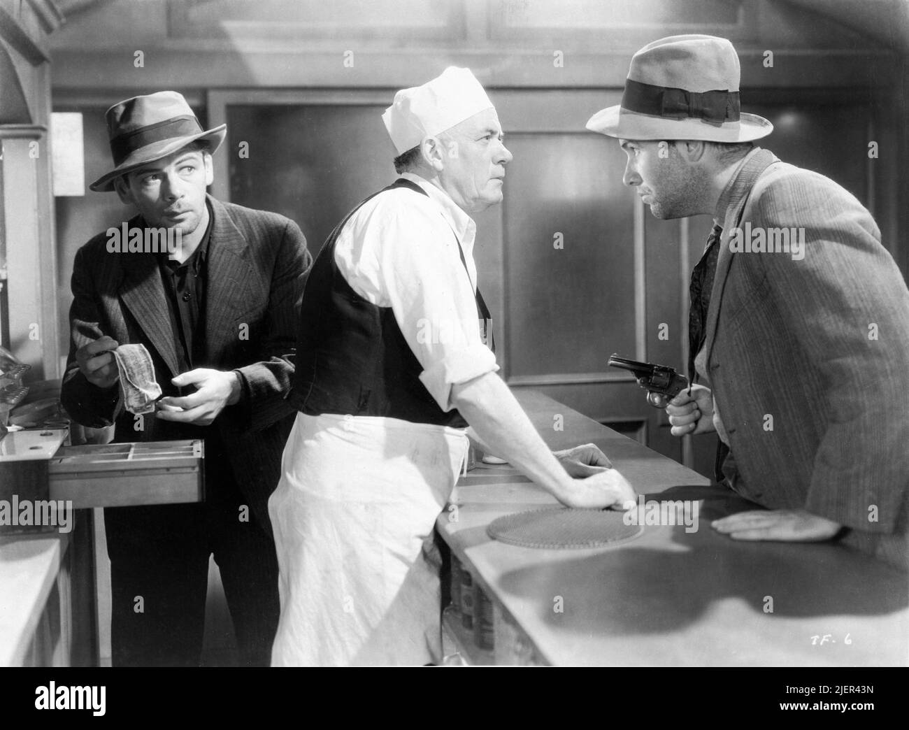 PAUL MUNI e PRESTON FOSTER in i am A FUGIVE FROM A CHAIN GANG 1932 director MERVYN Leroy novel Robert E. Burns Warner Bros. Foto Stock