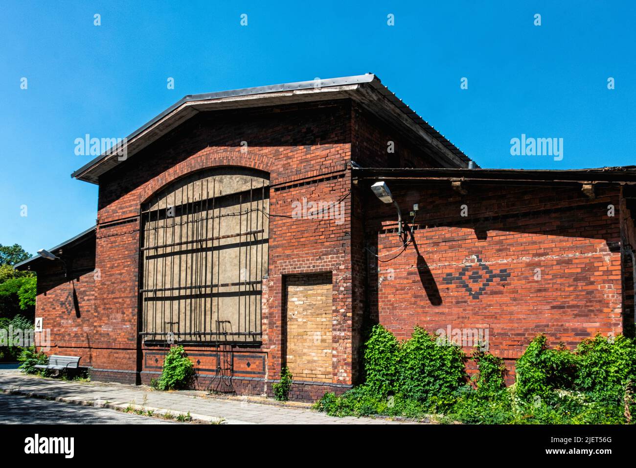 Casa 4, servizi di benessere giovanile di Pankow District Office situato in edifici storici ospedale da architetto Hermann Blankenstein & completato nel 188 Foto Stock