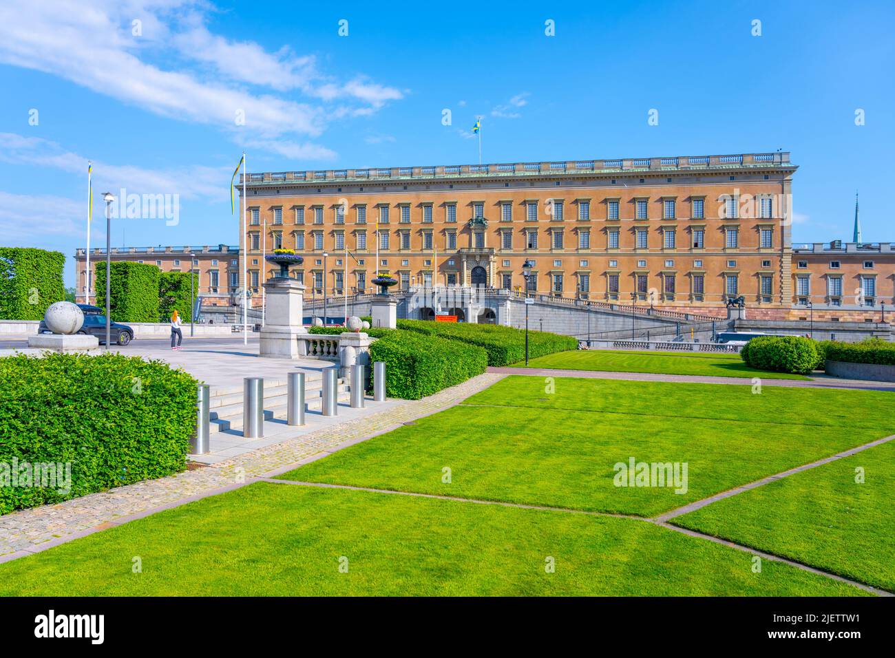 Palazzo reale di Svezia a Stoccolma Foto Stock
