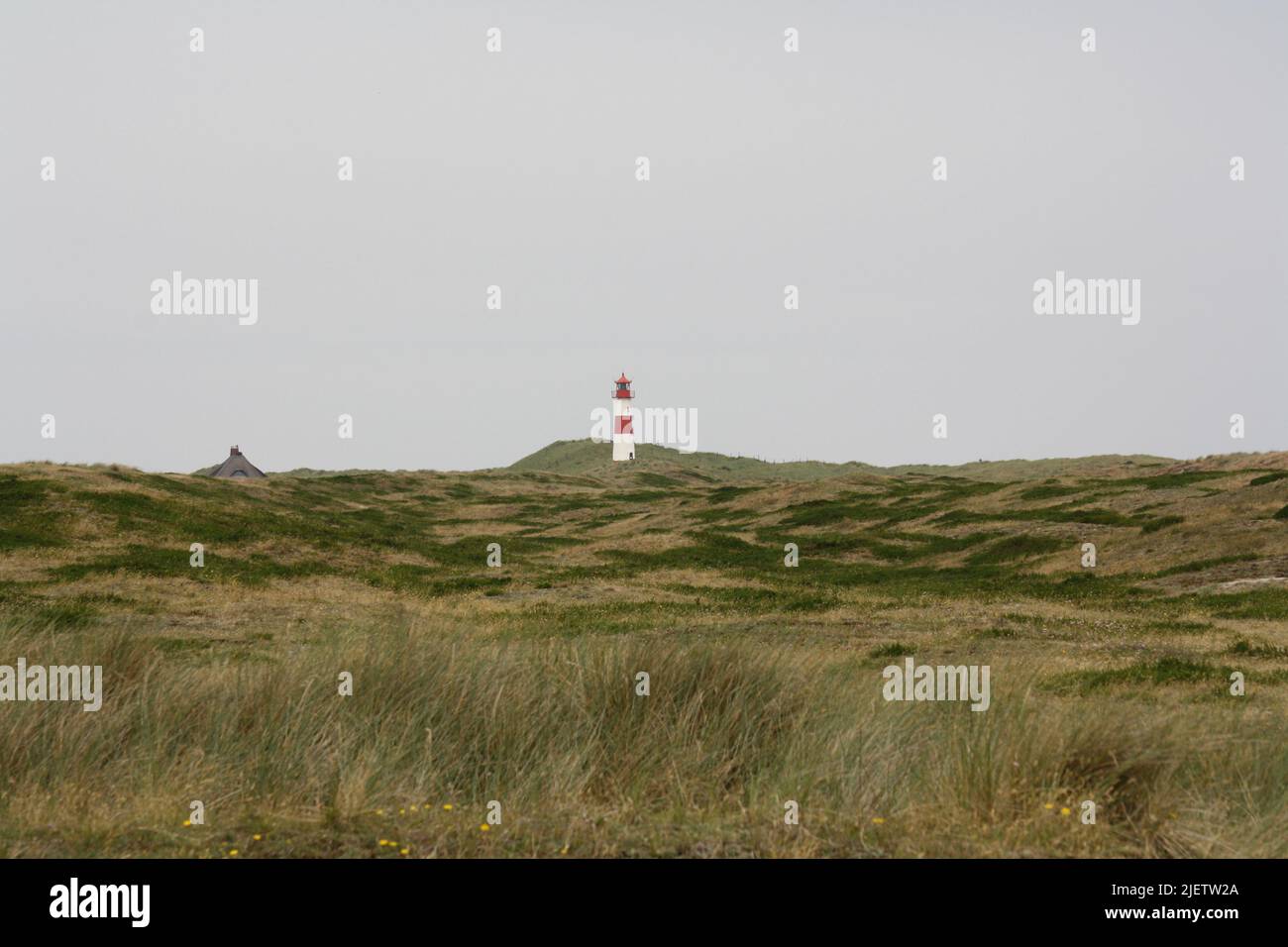 Elenco faro sull'isola di Sylt Foto Stock