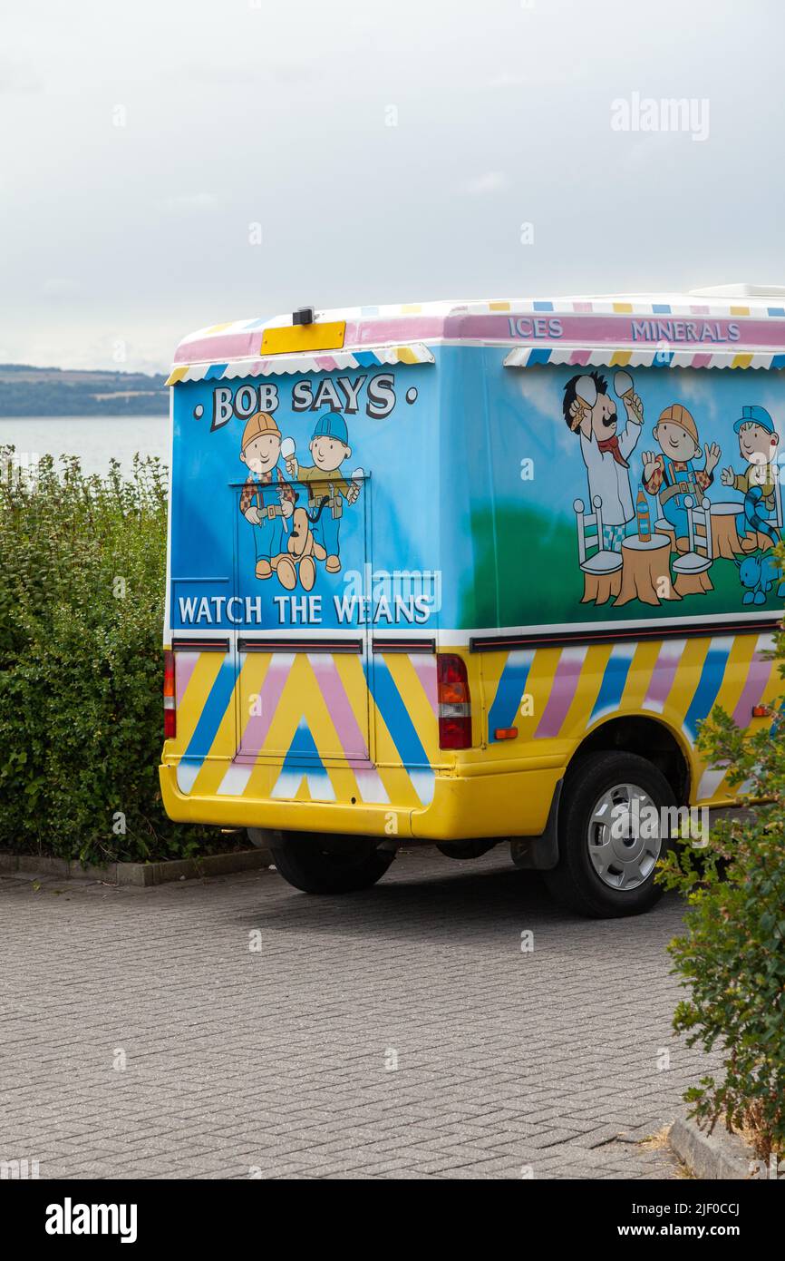 Furgone dei camion dei gelati immagini e fotografie stock ad alta