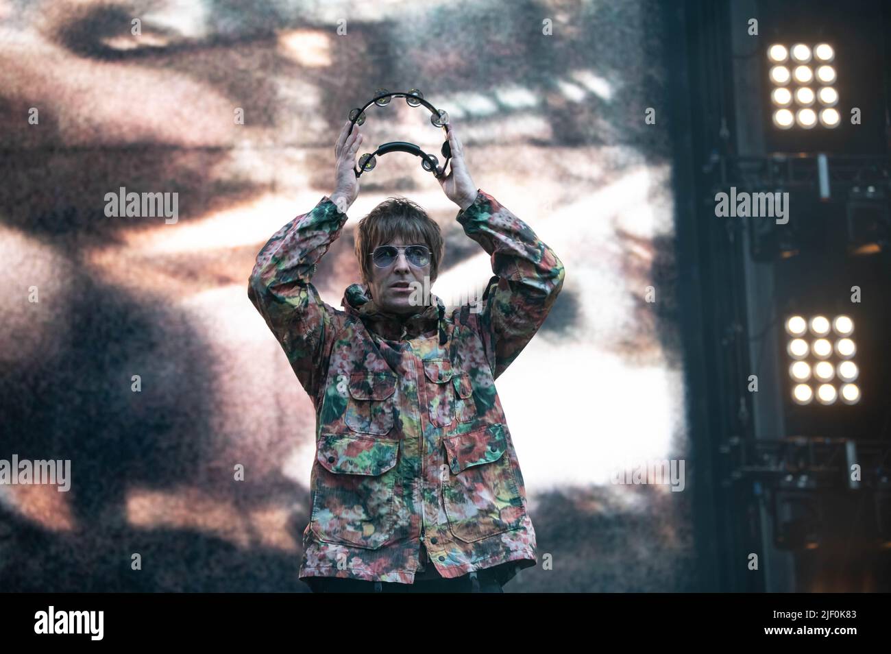 Liam Gallagher Hampden Park Glasgow 26th giugno 2022 Foto Stock