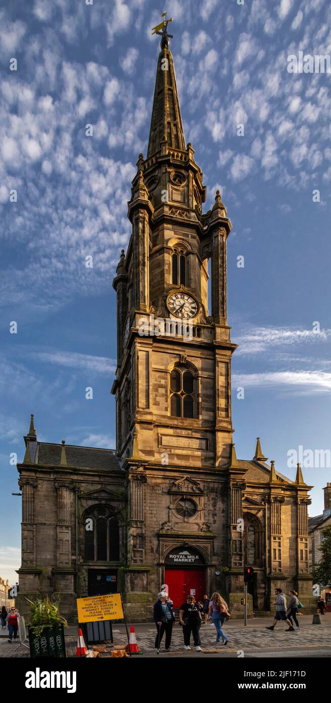 Edimburgo, la capitale della Scozia. Foto Stock