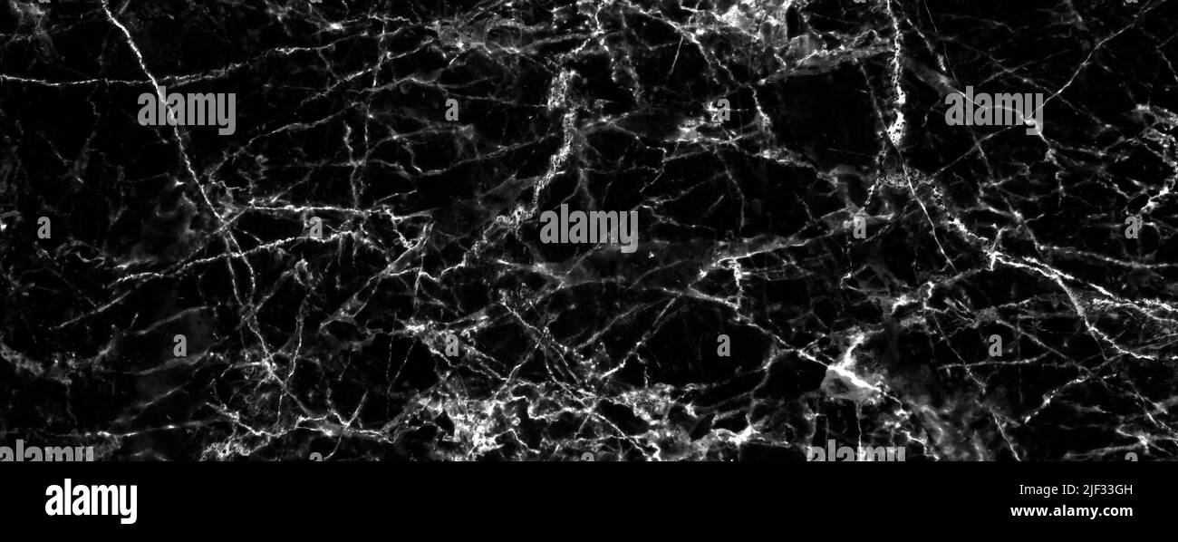 Marmo nero. La texture di marmo nero naturale. Pietra di marmo nero. Foto Stock