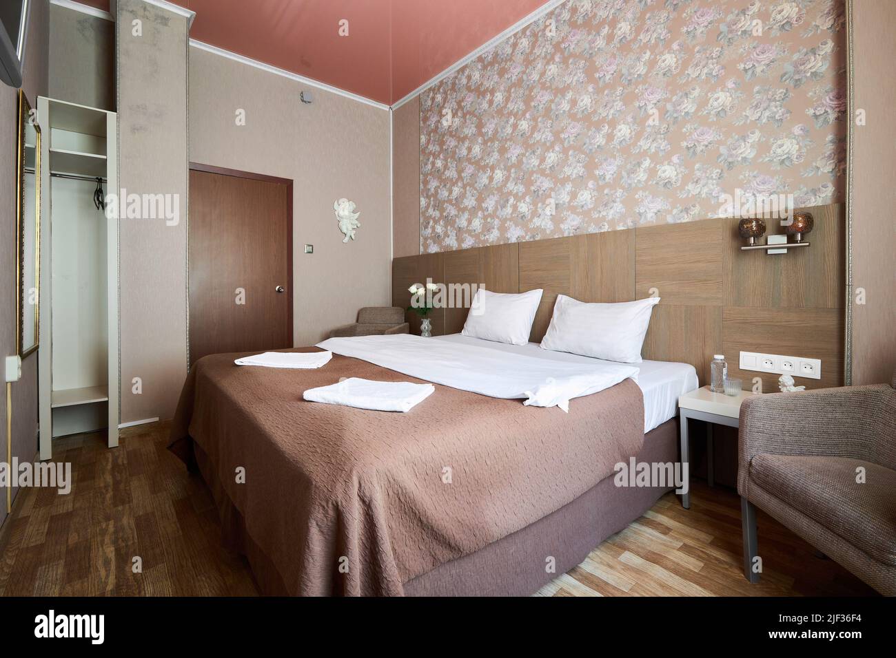 Foto della camera ostello con dettagli Foto Stock