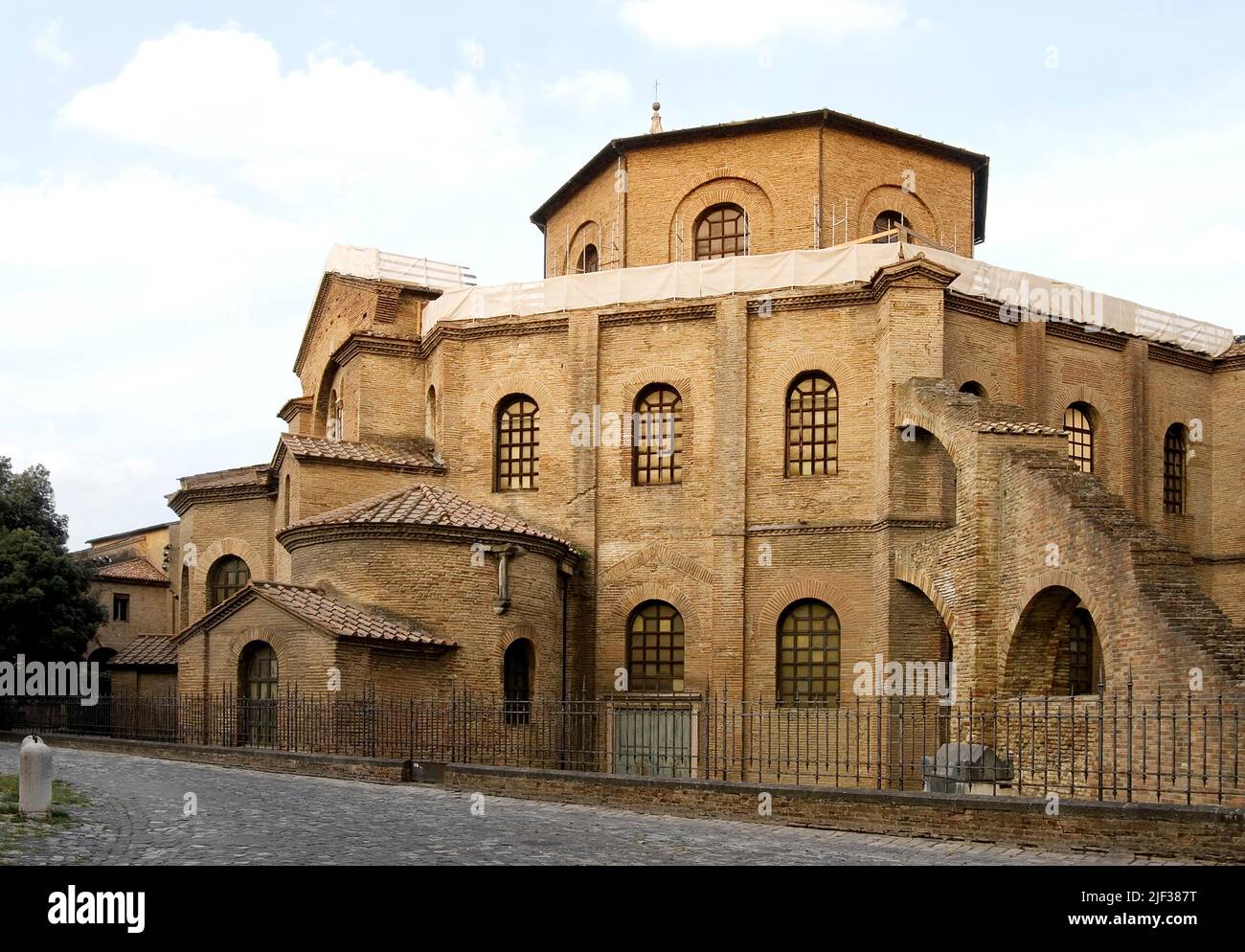 Basilica di San vitale a Ravenna, Italia, Emilia Romagna Foto Stock