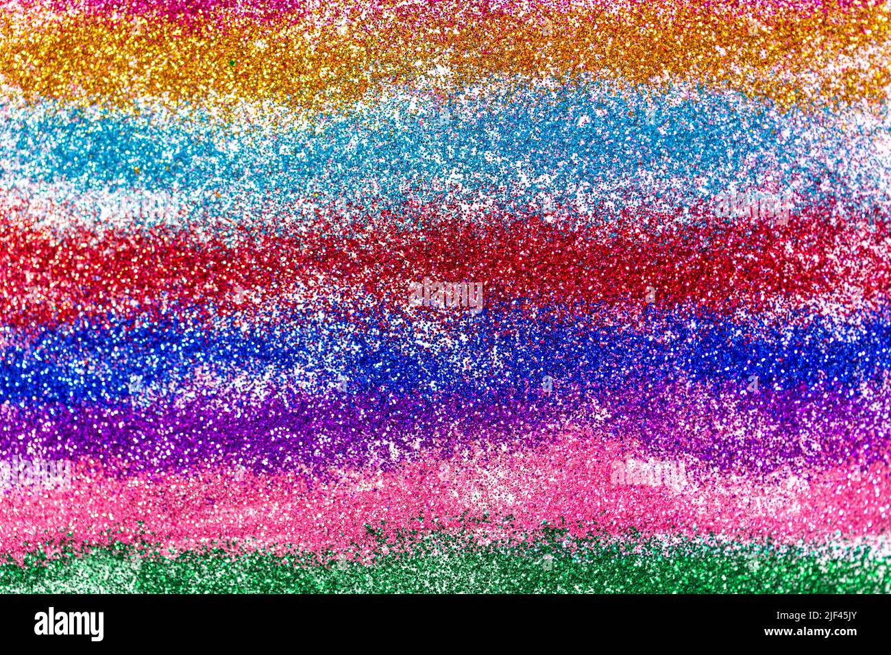 sfondo multicolore di glitter o sequins Foto Stock