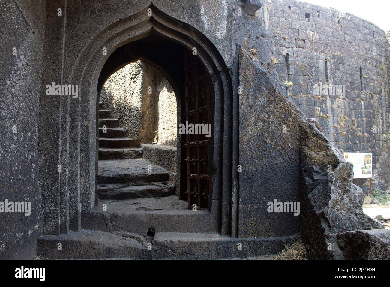 Forte Maharashtra, fortezza, forte hadsar Foto Stock