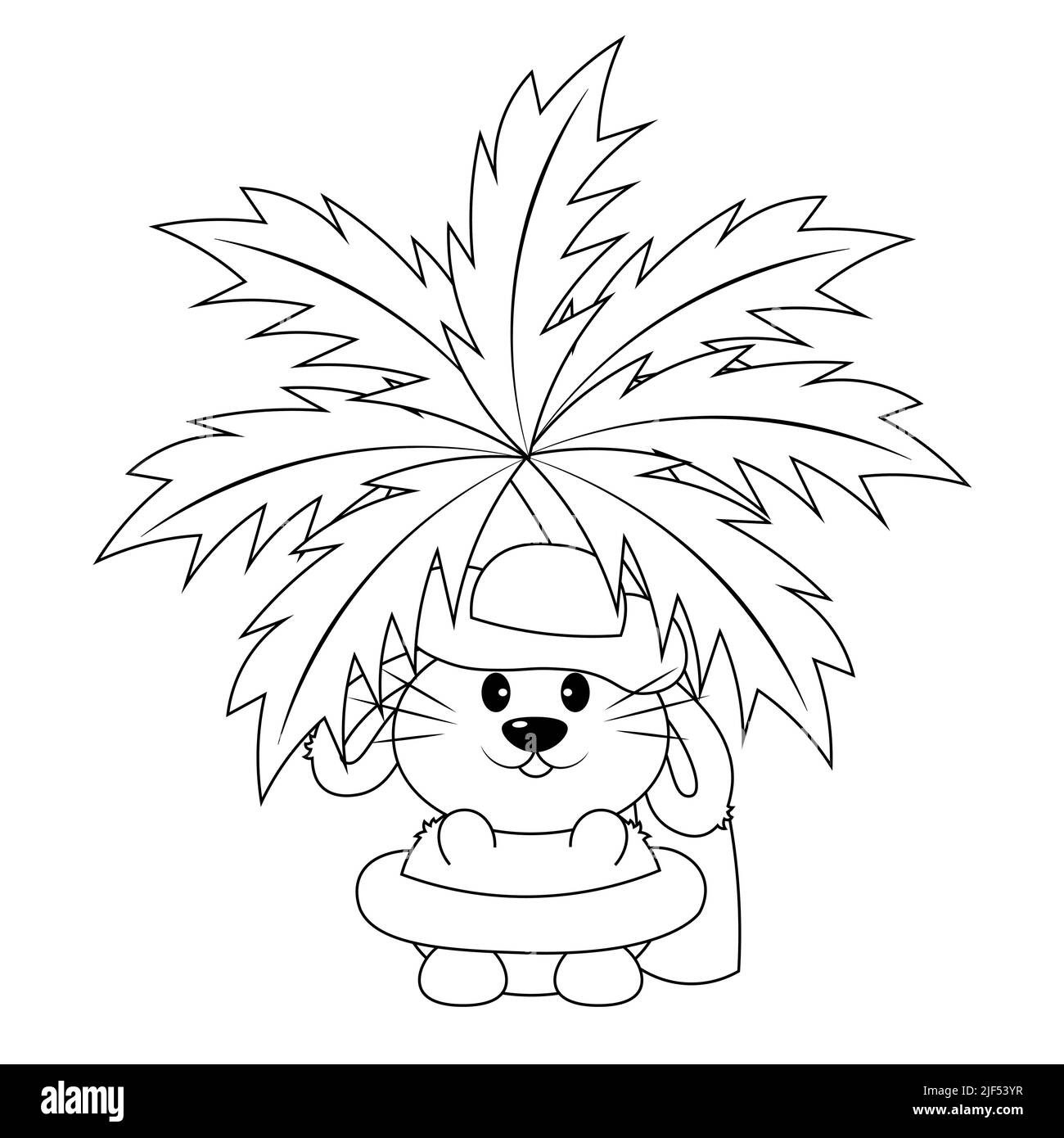 Per icone, web, cartoline, arredamento, imballaggio, stampe per oggetti, copertine per notebook, decorazione di scatole per adesivi, zaino, elemento individuale, c Illustrazione Vettoriale