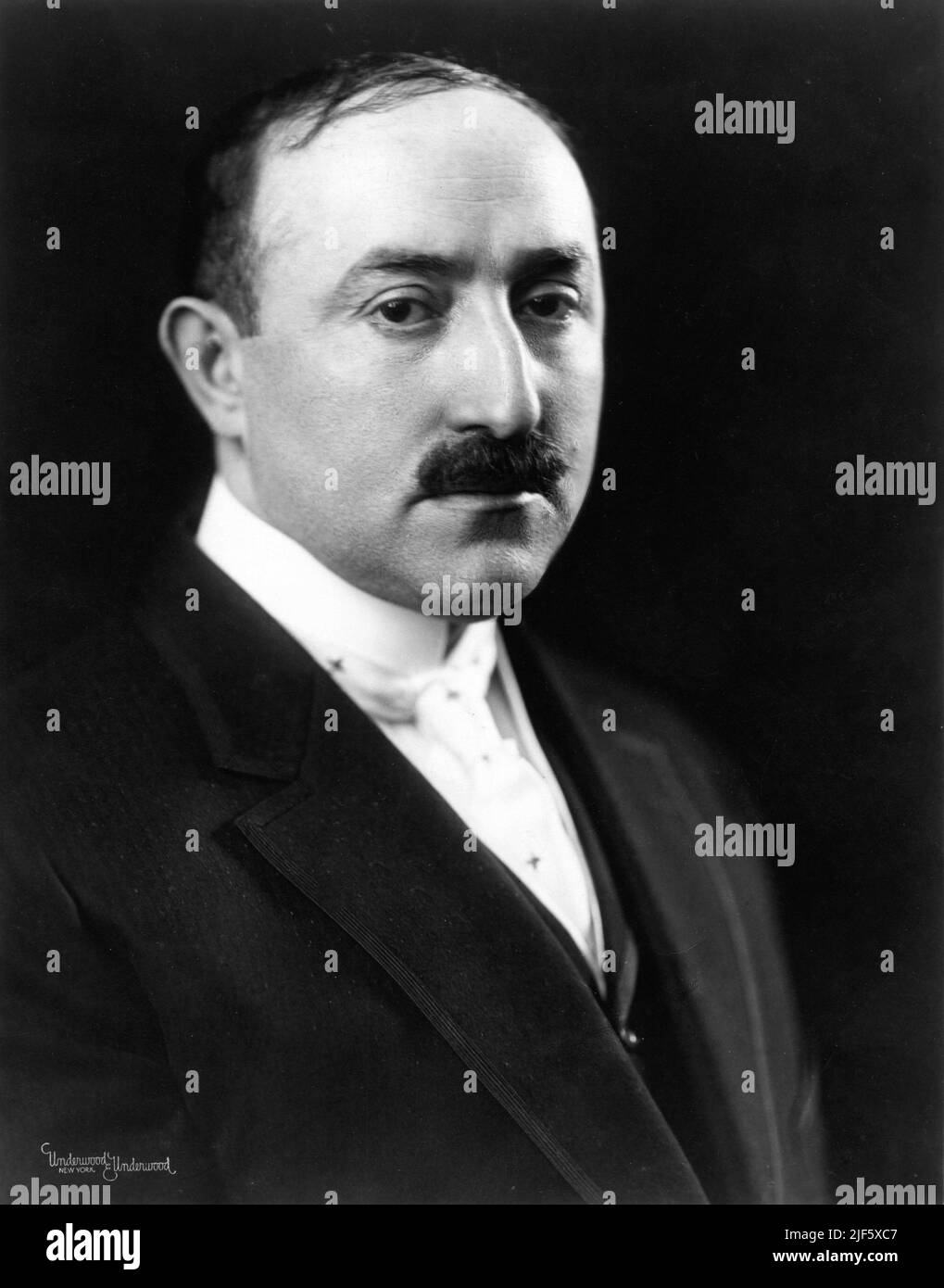 Film Pioneer e fondatore di Fox Film Corporation WILLIAM FOX 1921 Ritratto di UNDERWOOD e UNDERWOOD Foto Stock