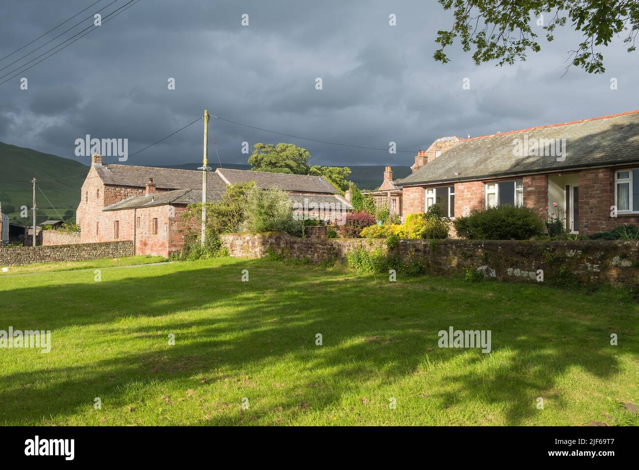 Il villaggio di Dufton vicino Appleby-in-Westmorland, Cumbria Foto Stock