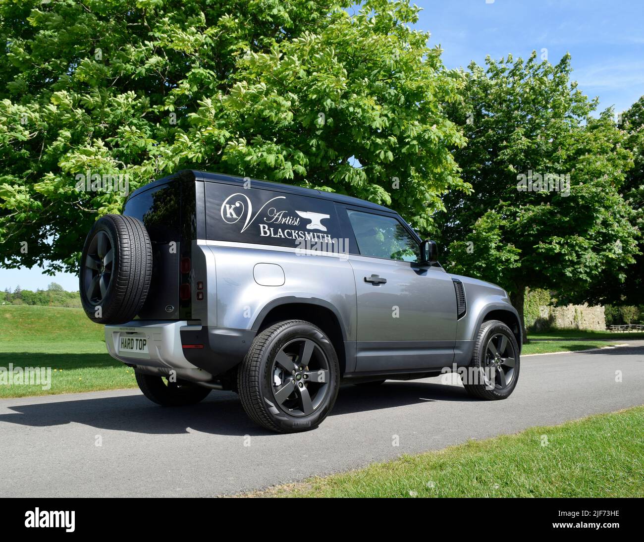 2021 prototipo Land Rover Defender Foto Stock
