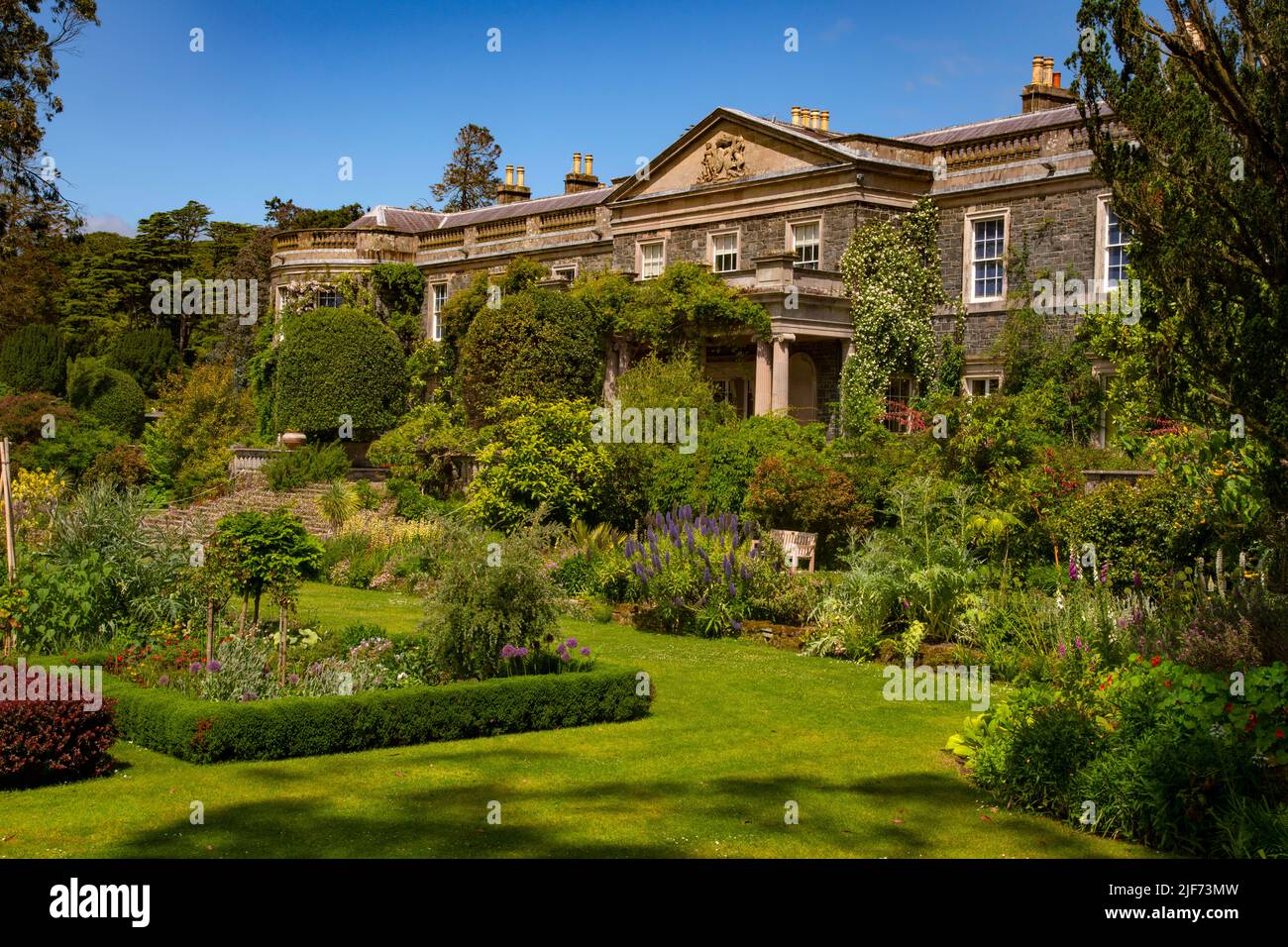 Mount Stewart House and Gardens, Greyabbey, Strangford Lough, County Down, Irlanda del Nord Foto Stock