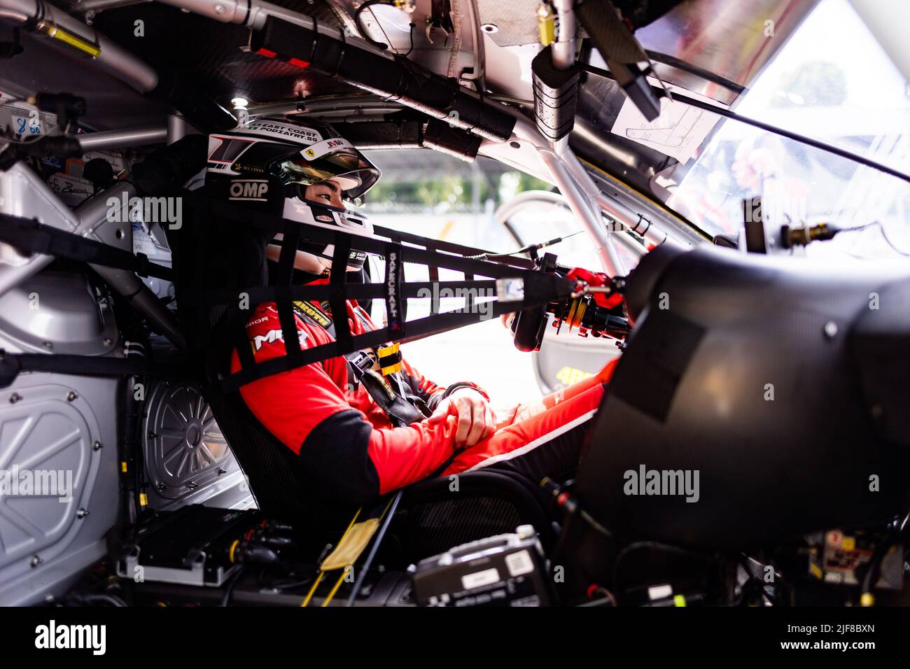 Kimura Takeshi (jpn), Car Guy Racing, Ferrari 488 GTE, ritratto durante la 4 ore di Monza 2022, 3rd del round 2022 della European le Mans Series sull'Autodromo Nazionale di Monza dal 1 al 3 luglio, a Monza, Italia - Foto: Joao Filipe/DPPI/LiveMedia Foto Stock