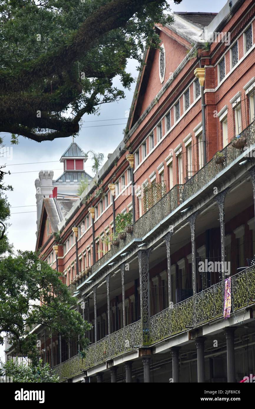 Il quartiere francese di New Orleans, Louisiana Foto Stock