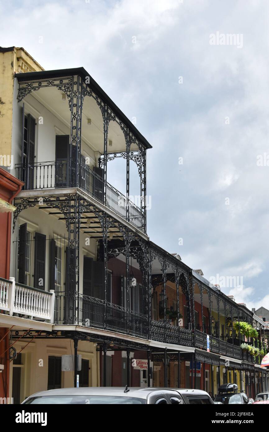 Il quartiere francese di New Orleans, Louisiana Foto Stock